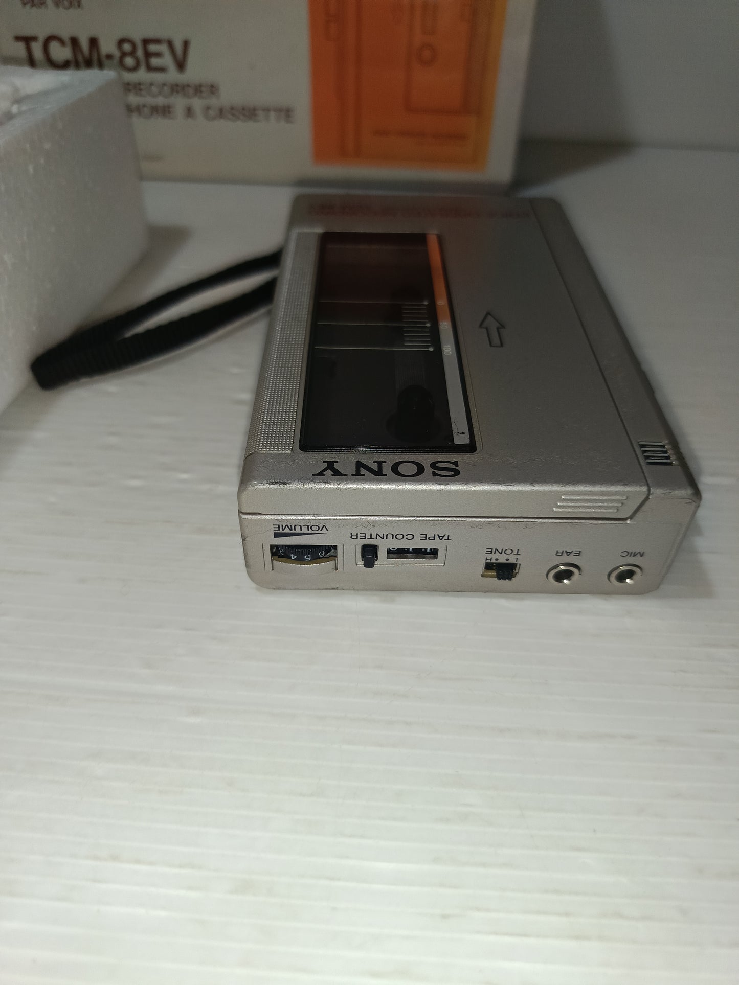 Sony TMC -8EV Cassette Recorder Made in Japan Non funzionante