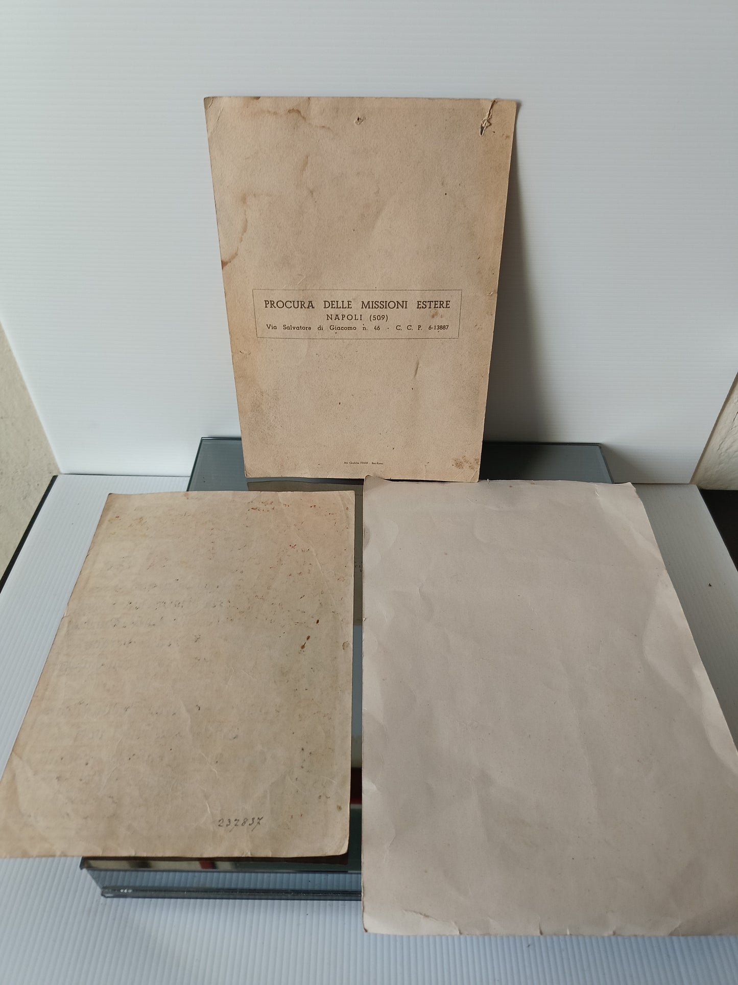 3 Antiche Stampe Religiose