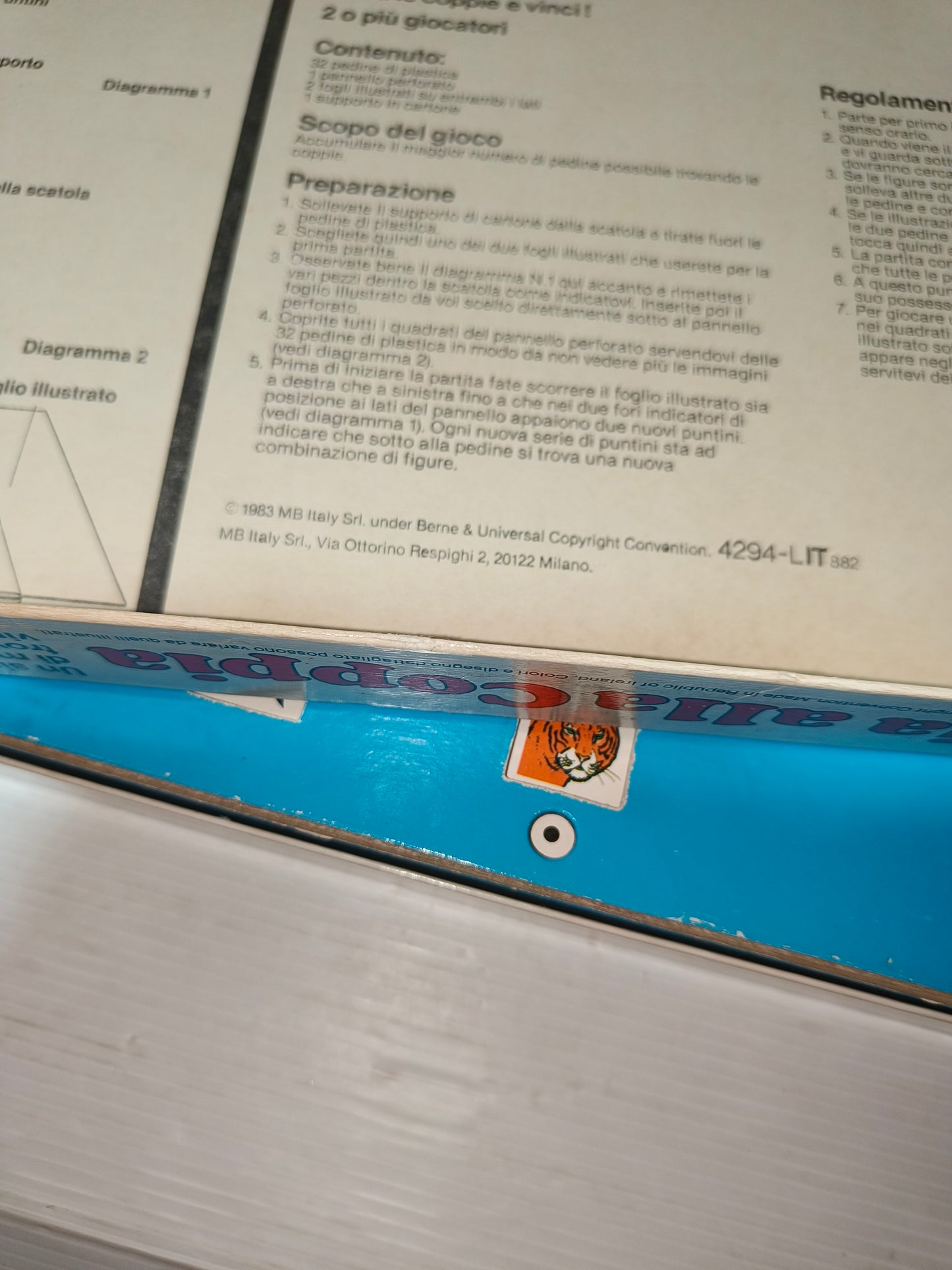 Gioco Caccia Alla Coppia, anni 80 LEGGI