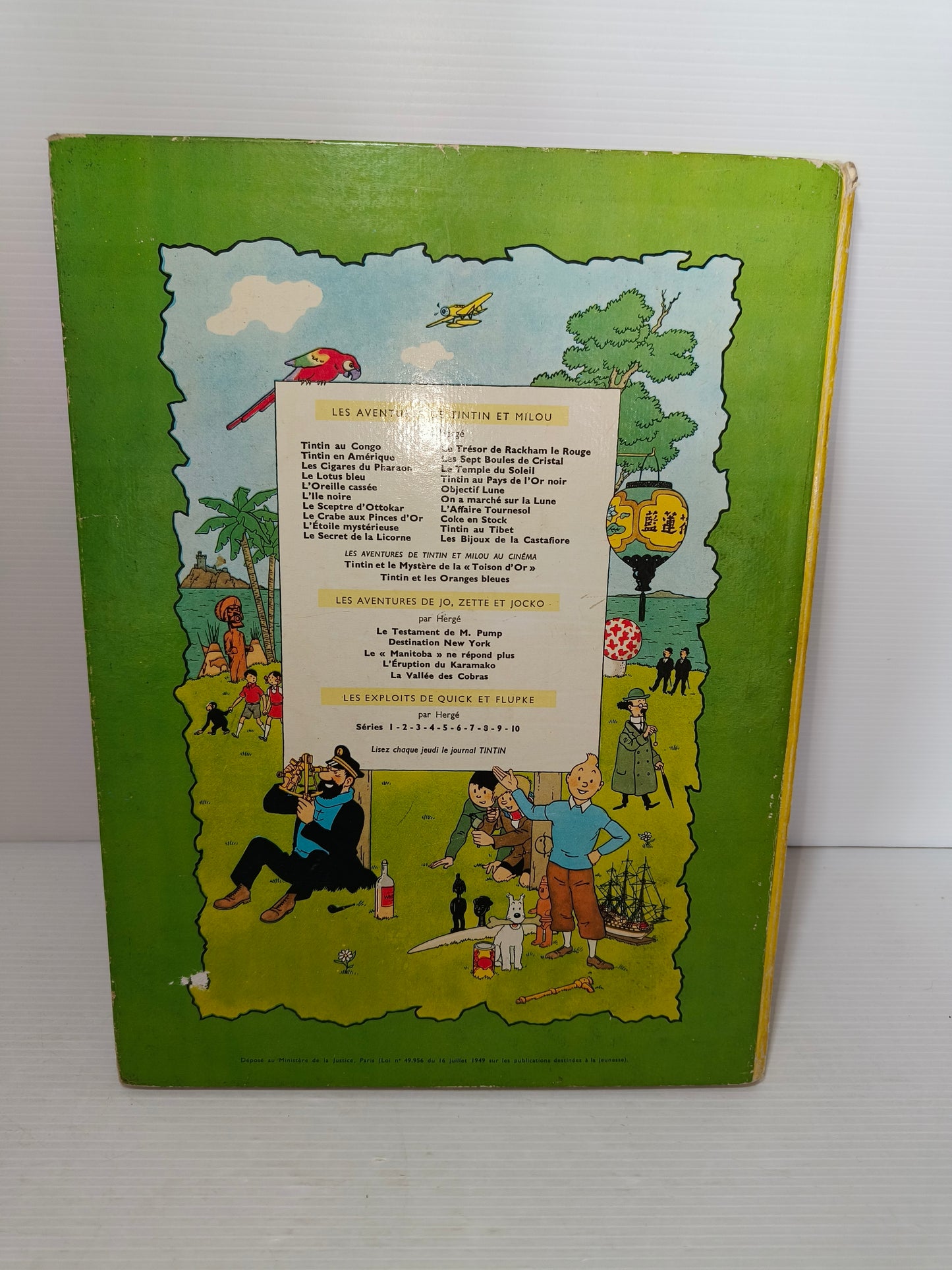 Fumetto Le Manitoba Ne Répond Plus 1952, LEGGI