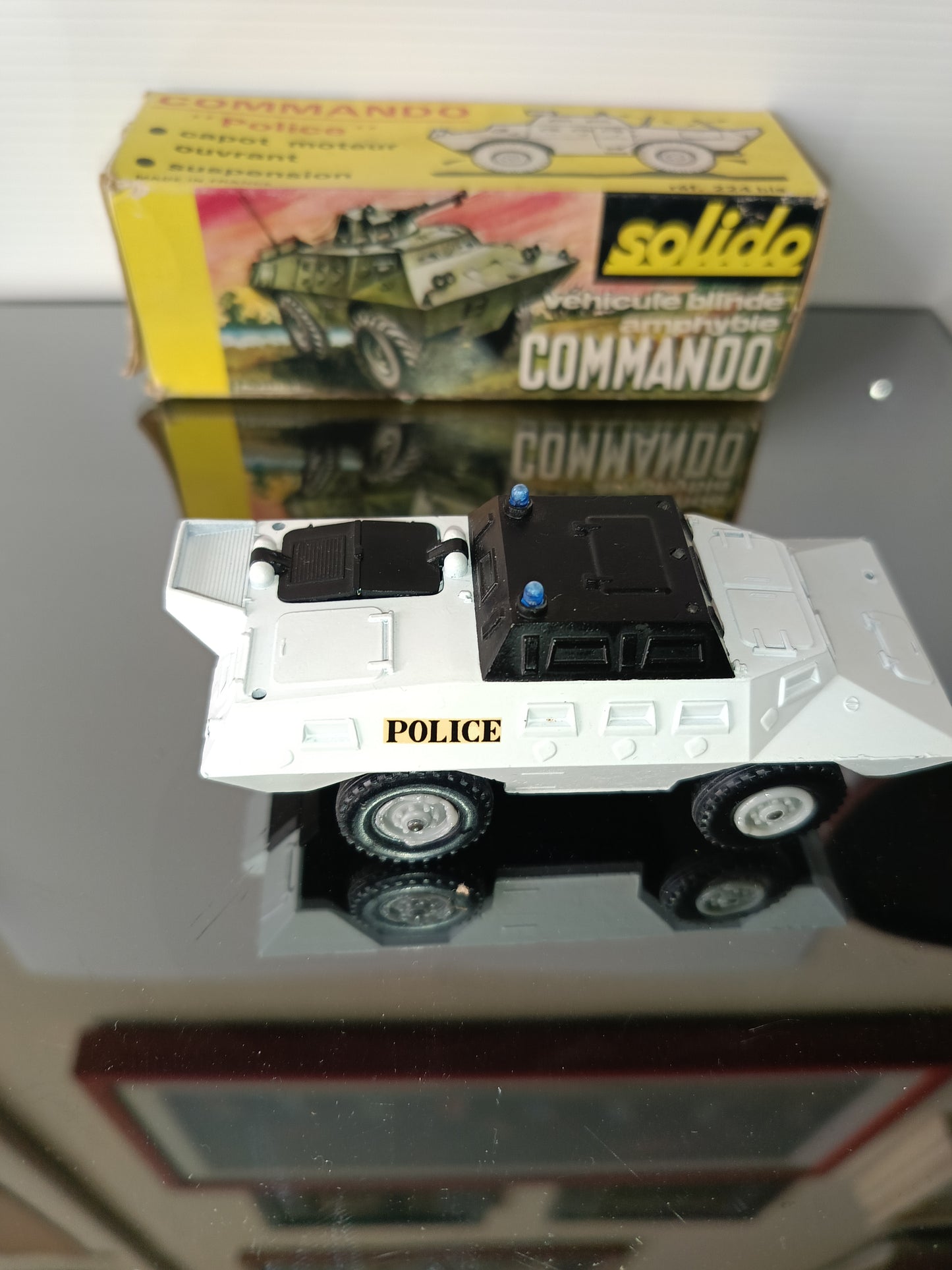 Commando XM706 Police
Prodotto nel 1970 da Solido cod.224 bis
Made in France