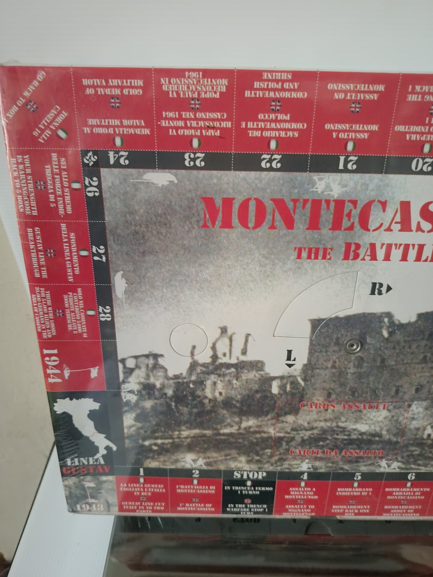 Montecassino The Battle Gioco Da Tavolo sigillato