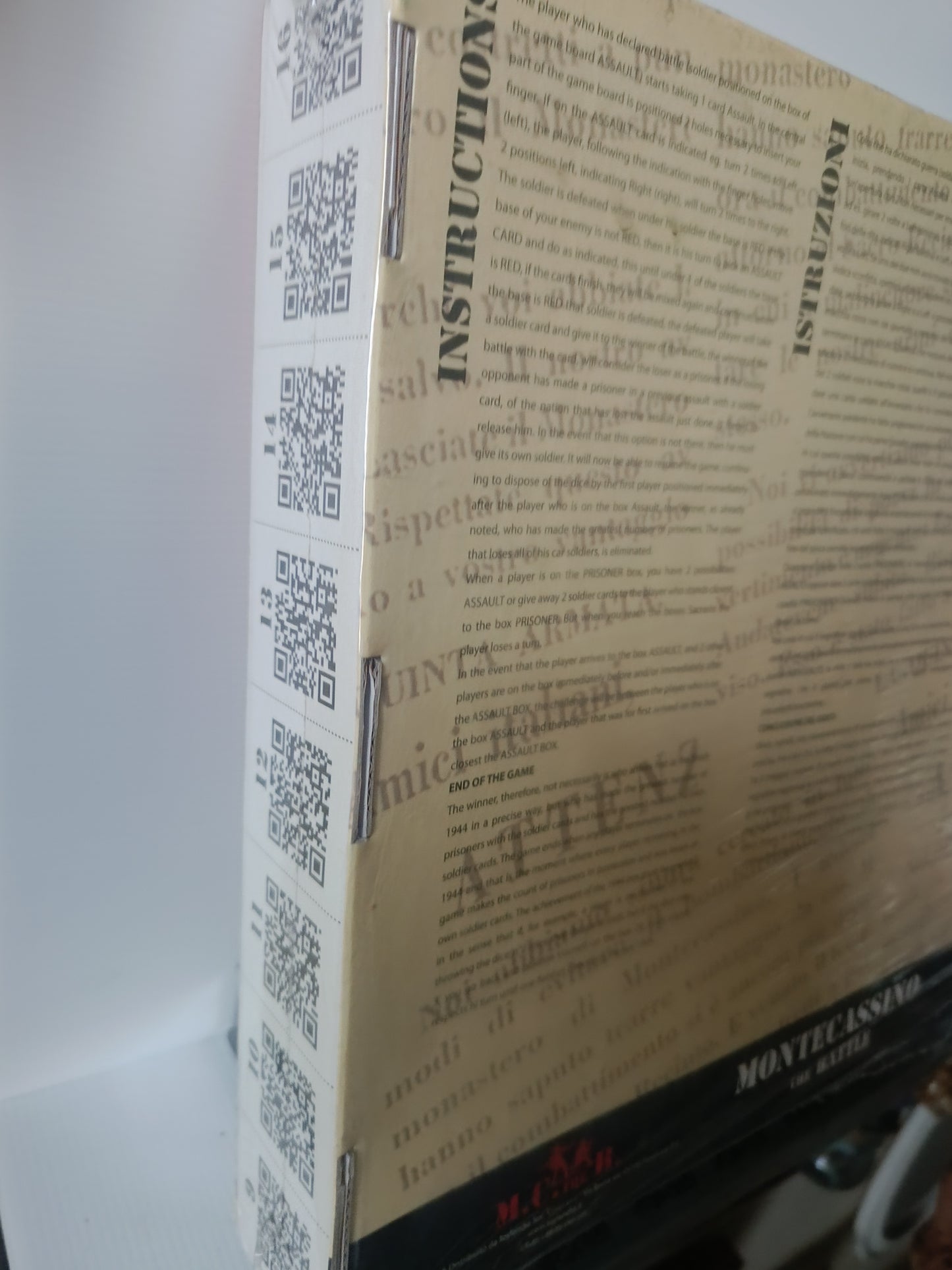 Montecassino The Battle Gioco Da Tavolo sigillato