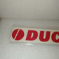 Ducati 2 Scritte Adesive
Vintage