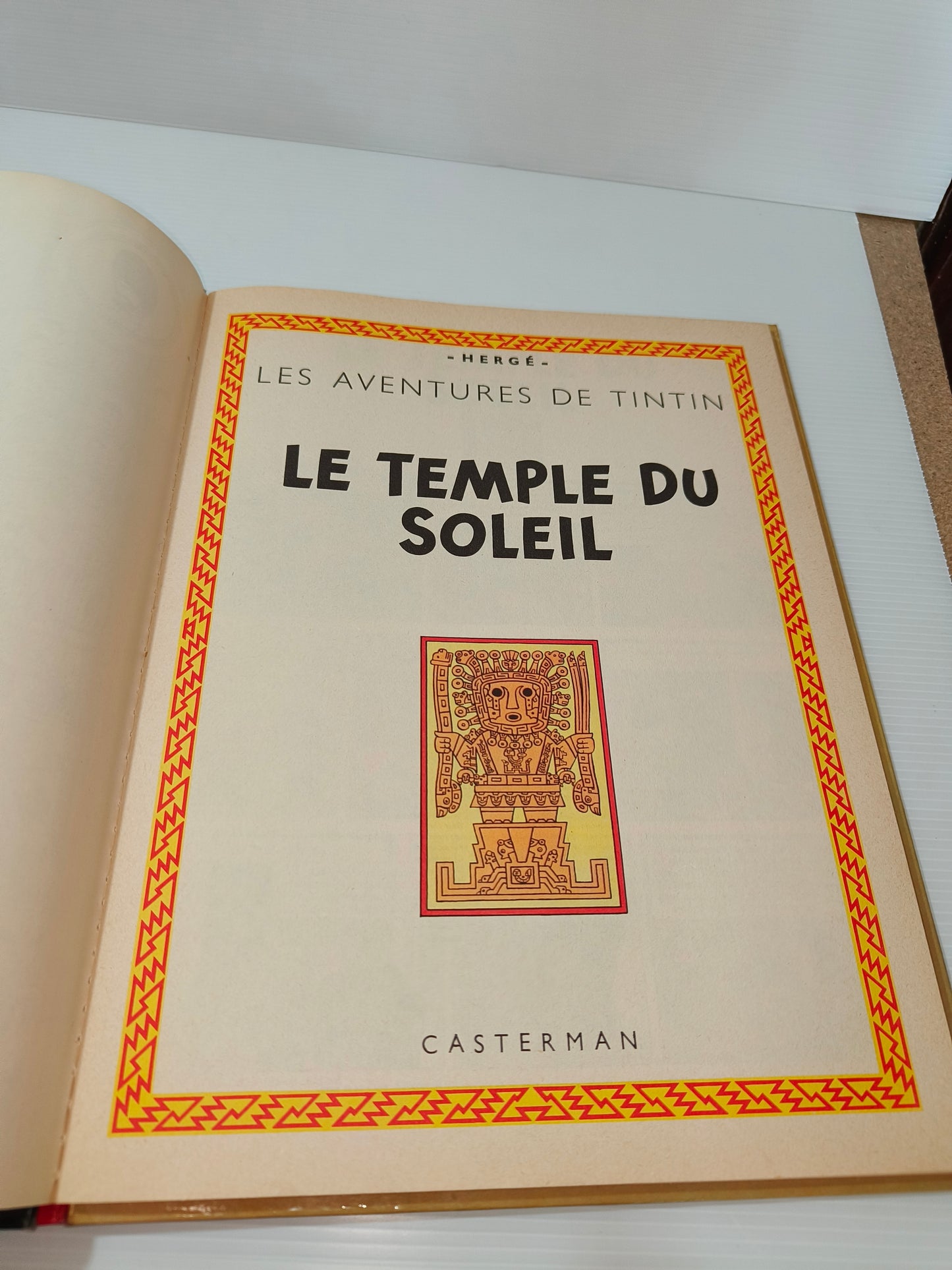 Fumetto Tintin Le Temple Du Soleil, 1966 LEGGI