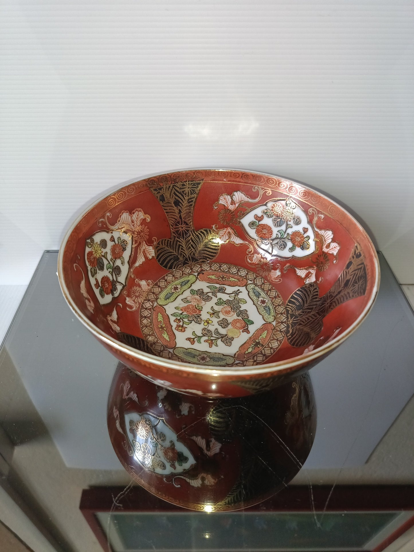 Ciotola In Ceramica Oriental Golden Design Vintage