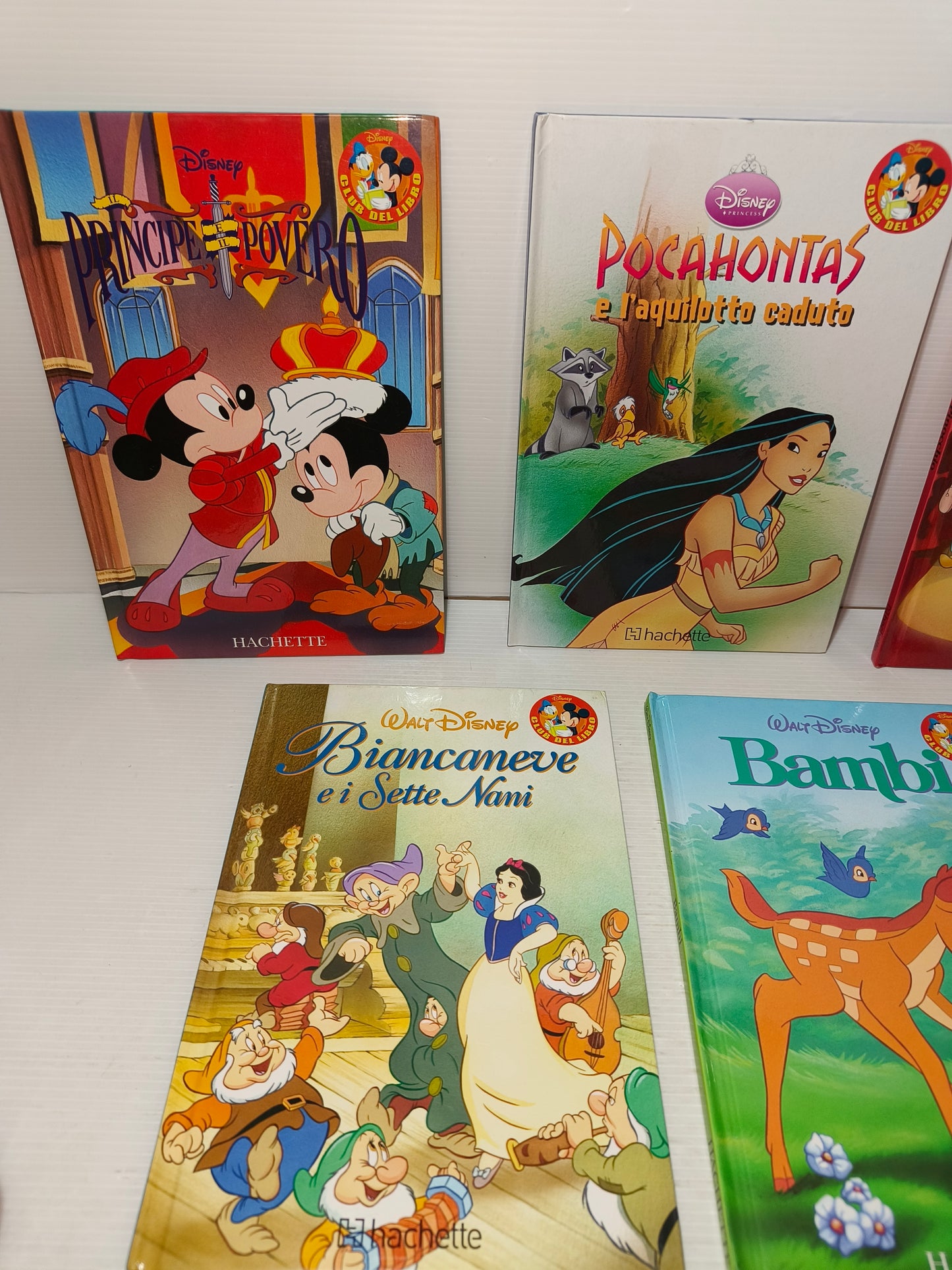 Lotto Libri Hacette favole Walt Disney