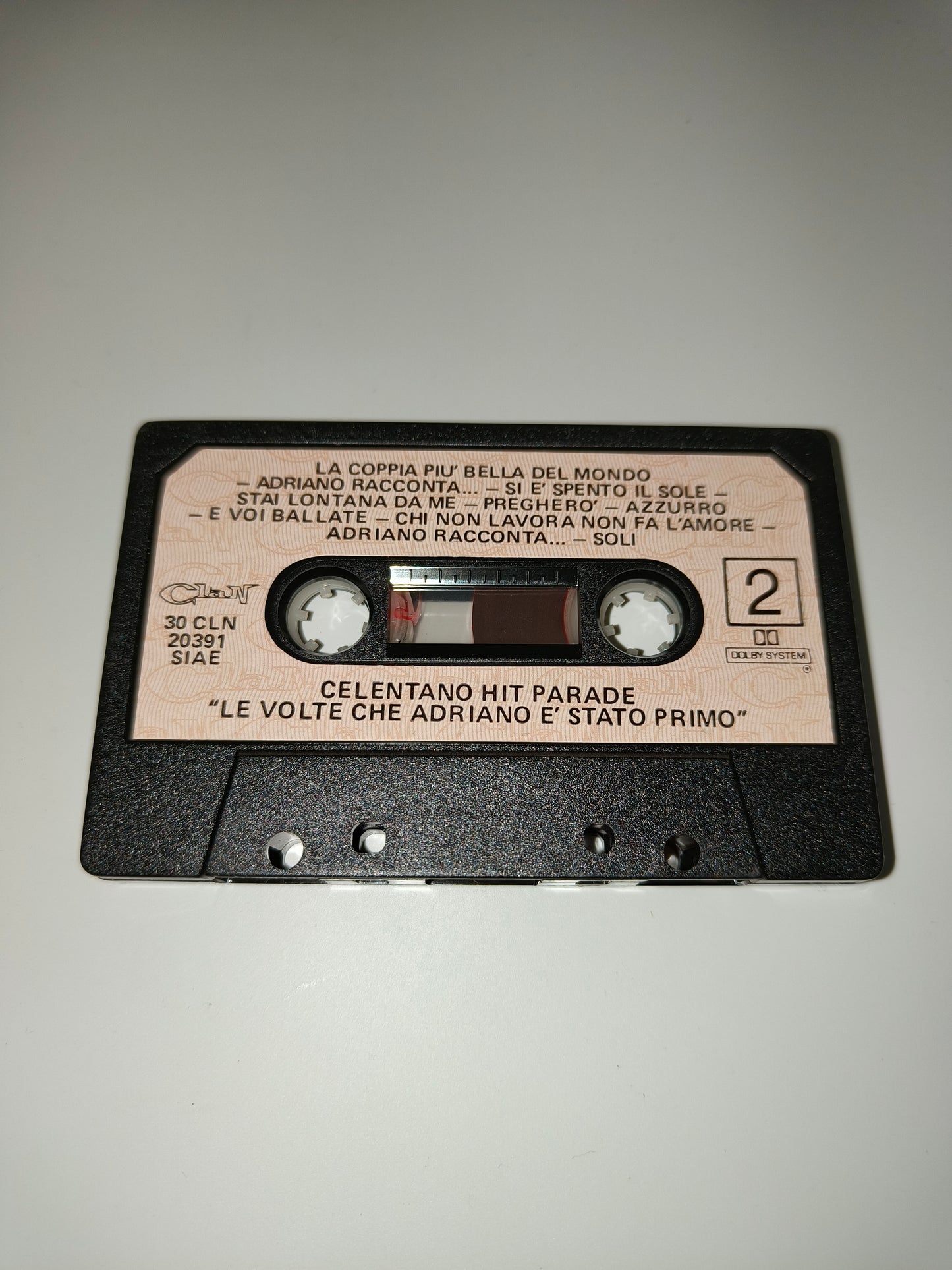 Celentano Hit Parade Le Volte Che Adriano È Stato Primo Musicassetta, LEGGI