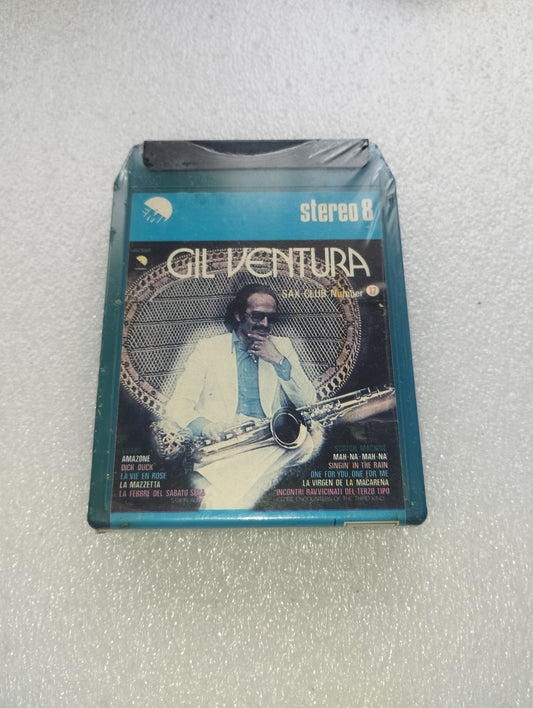 Gil Ventura Romantic sax club n 17 Cassetta Stereo 8
