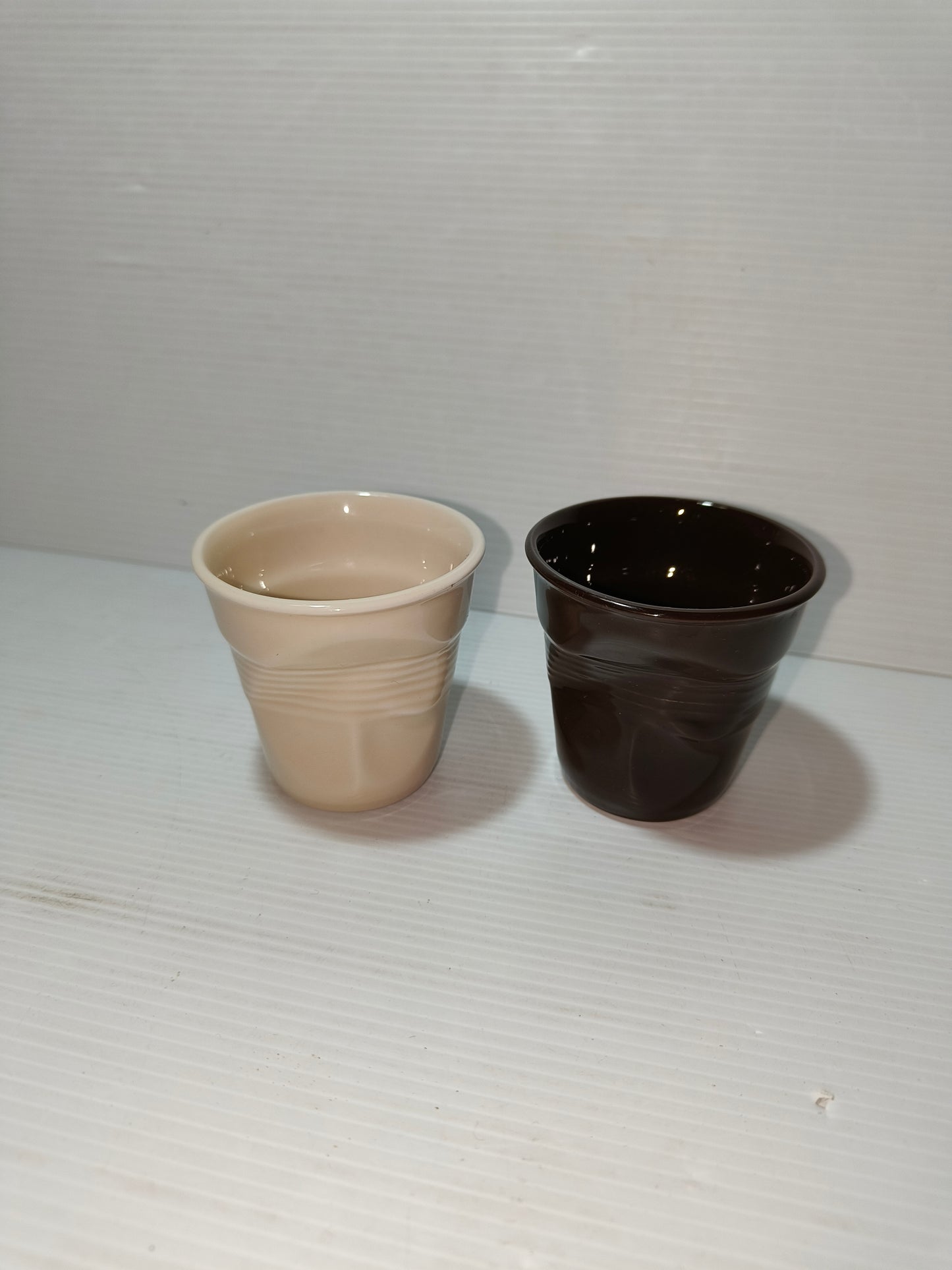 Tazzine Stropicciate Espresso Revol