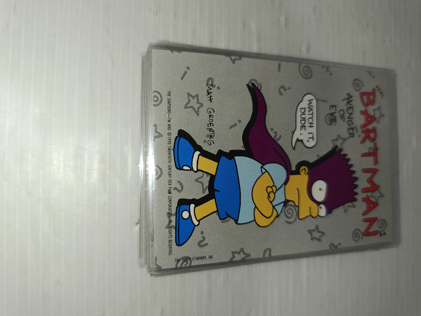The Simpson Collezione 22 Card Toops
Anno 1990
Rare