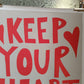 Stampa Su Tela Keep Your Heart Open
Misure 76 x 56 Cm