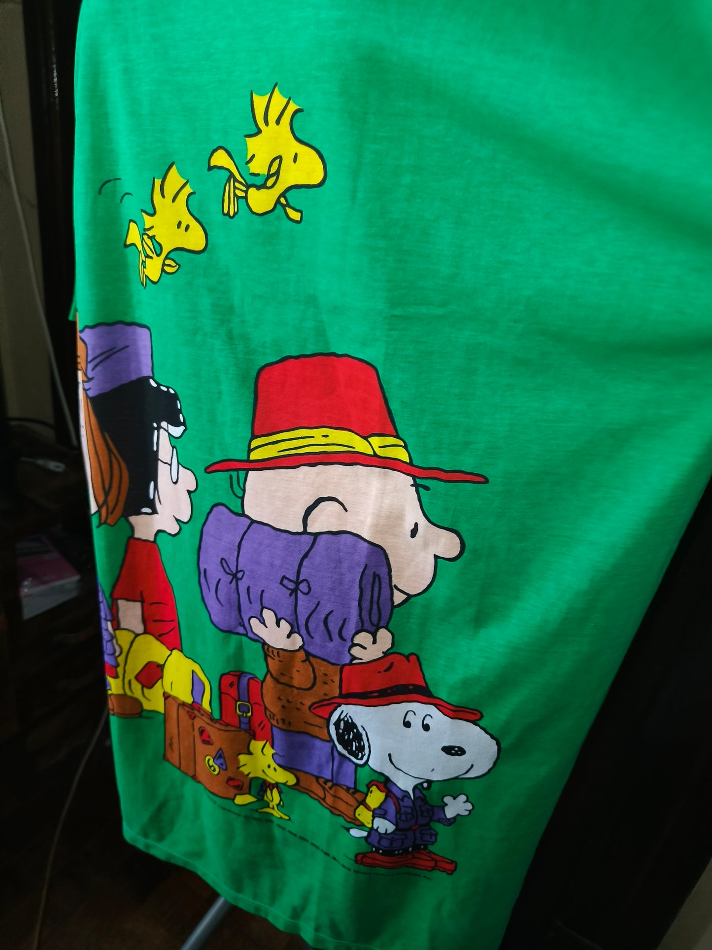 T Shirt Oversize Pigiama donna Snoopy, anni 70 LEGGI