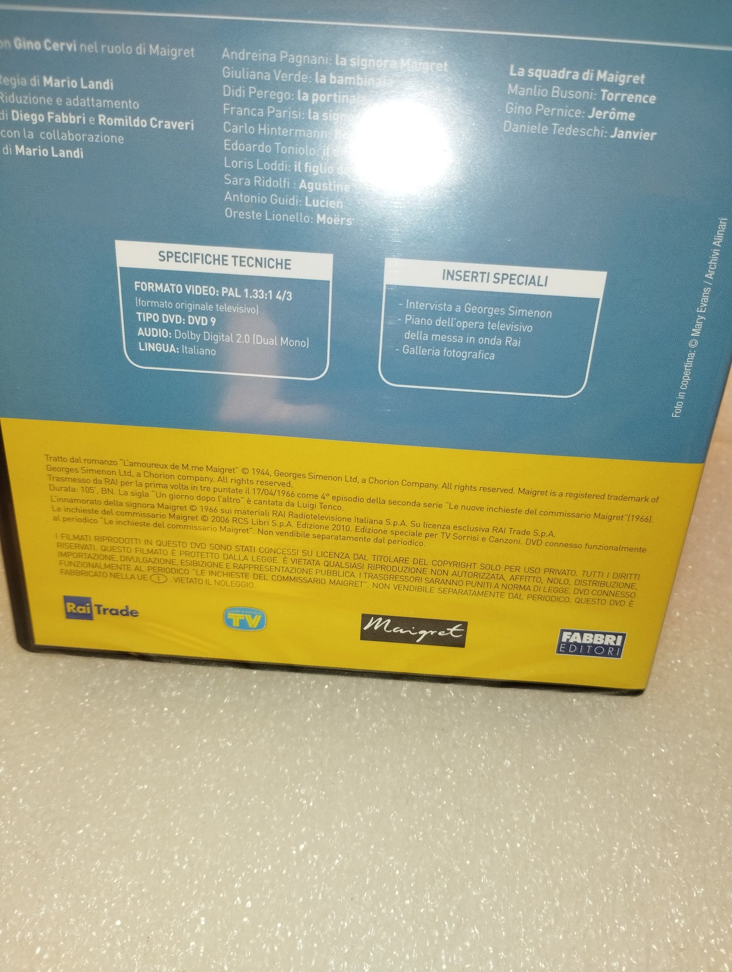 L' innamorato della Signora Maigret
Le inchieste del Commissario Maigret Maigret DVD