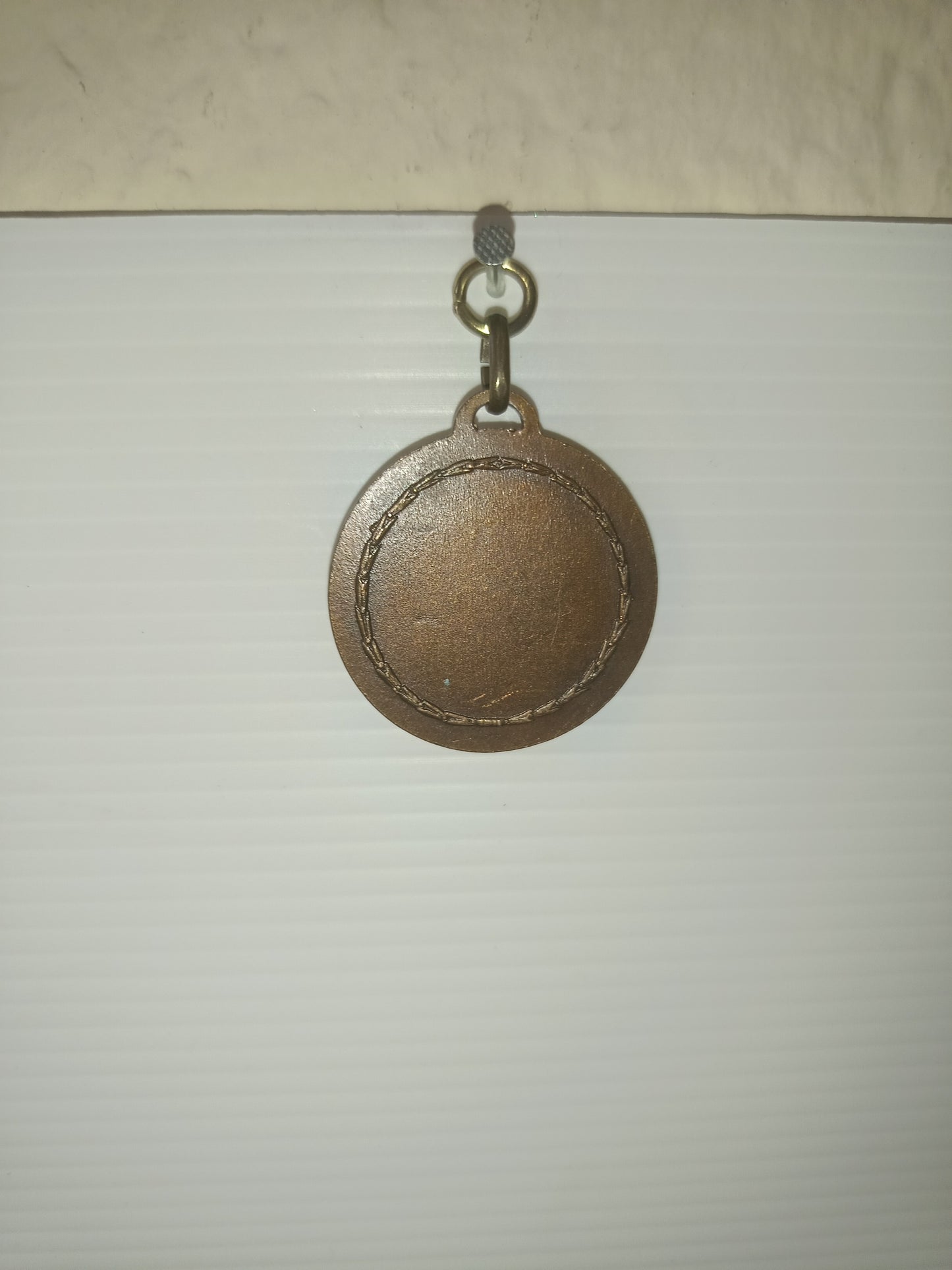Medaglia Con Profilo Pastore Tedesco Vintage