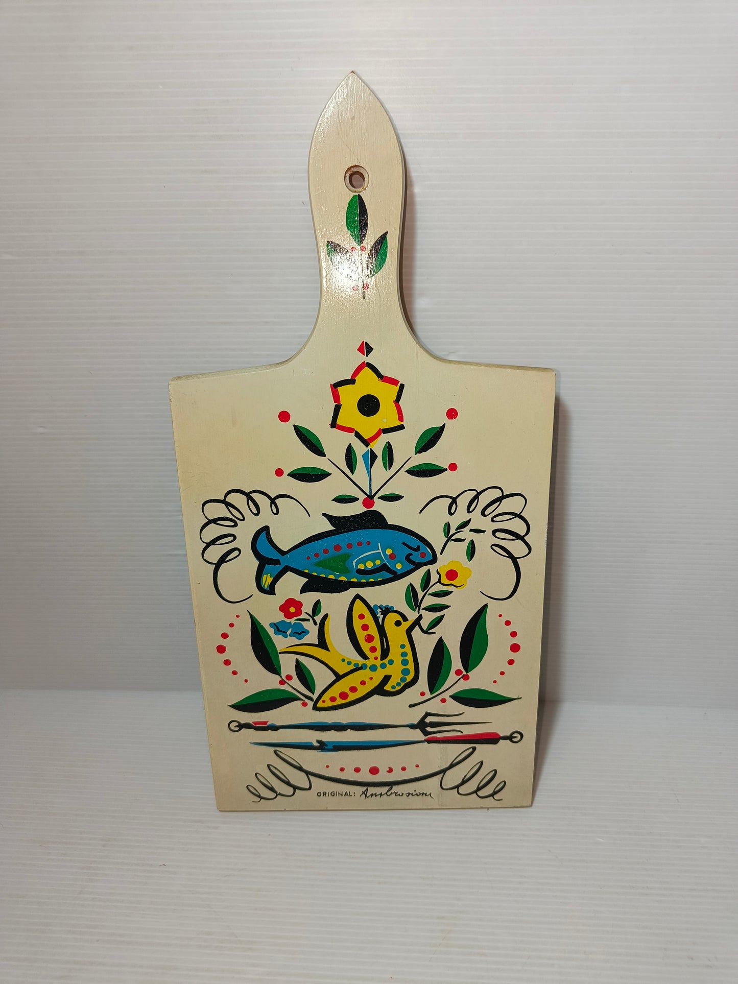 Tagliere Vintage In Legno Ambrosioni