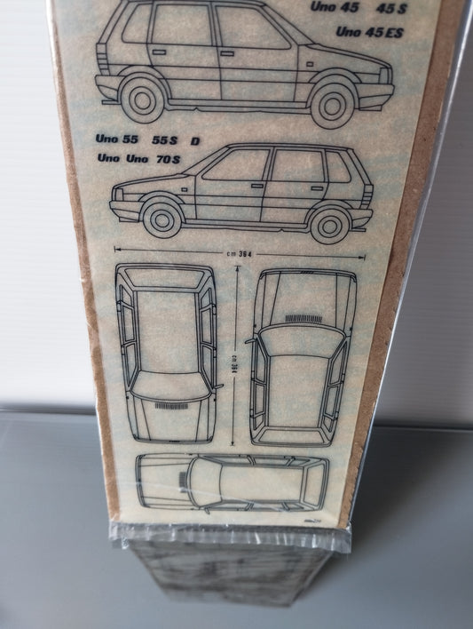 Fiat Uno Trasferello R41 Design
Scala 1:50