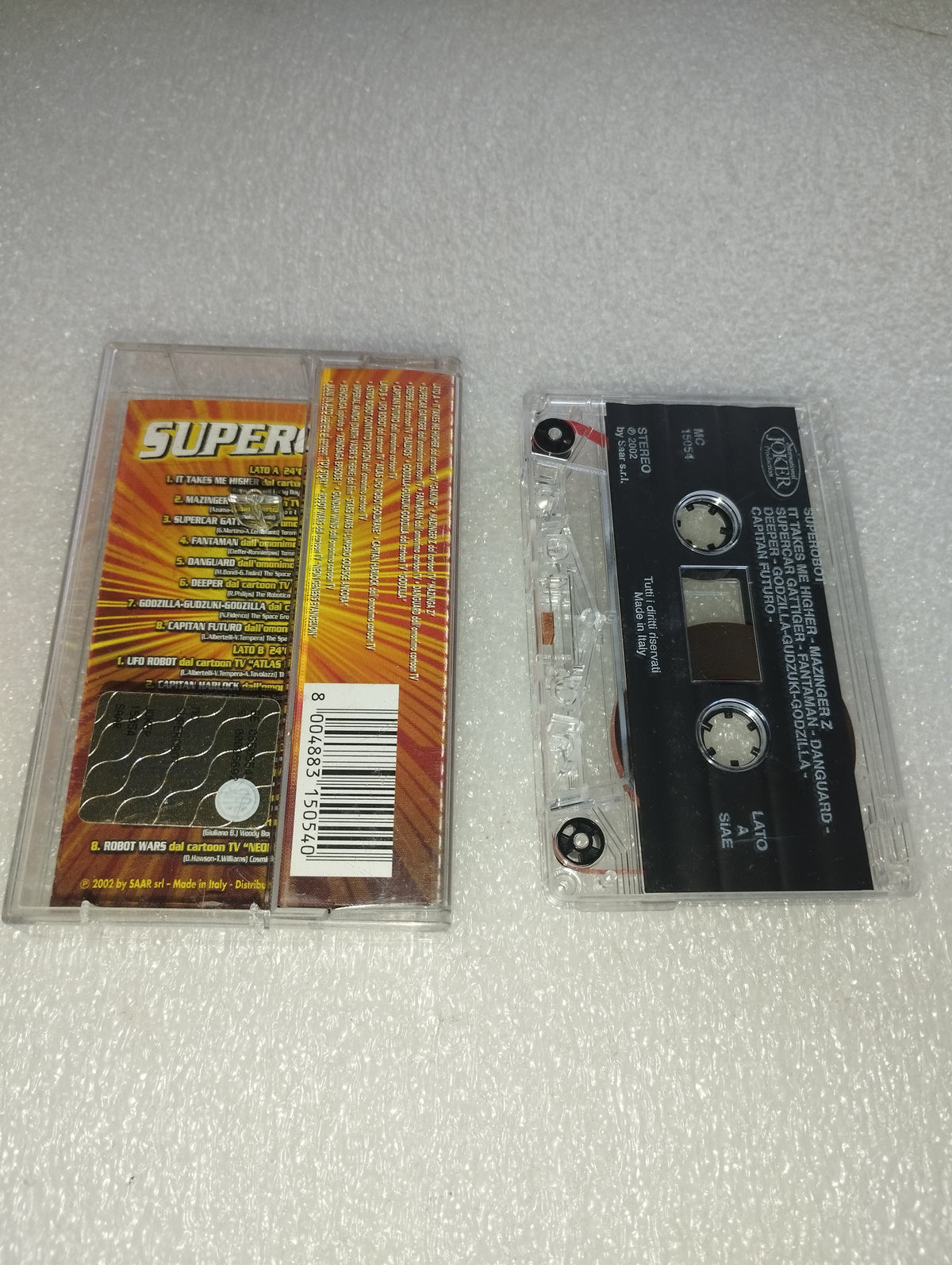 Superobot Musicassetta Compilation Cartoon /Anime Various