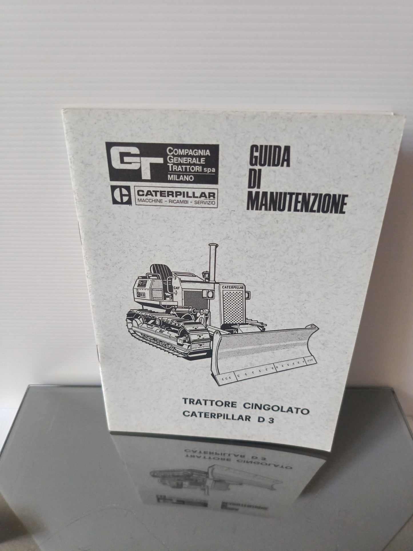 Trattore cingolato Caterpillar D3 Guida Di Manutenzione CGT
