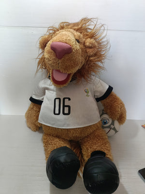 Mascotte Goleo Mondiali Calcio Germany 2006 Peluche Nici
