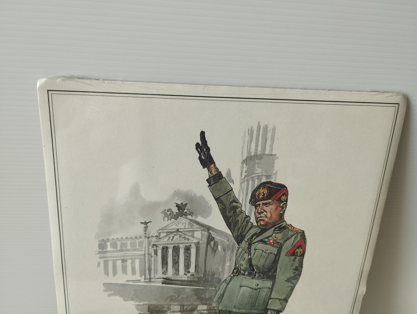 Benito Mussolini proclama la fondazione dell'Impero Stampa Originale Fine Anni 70
Dimensioni 28 x 21 cm circa