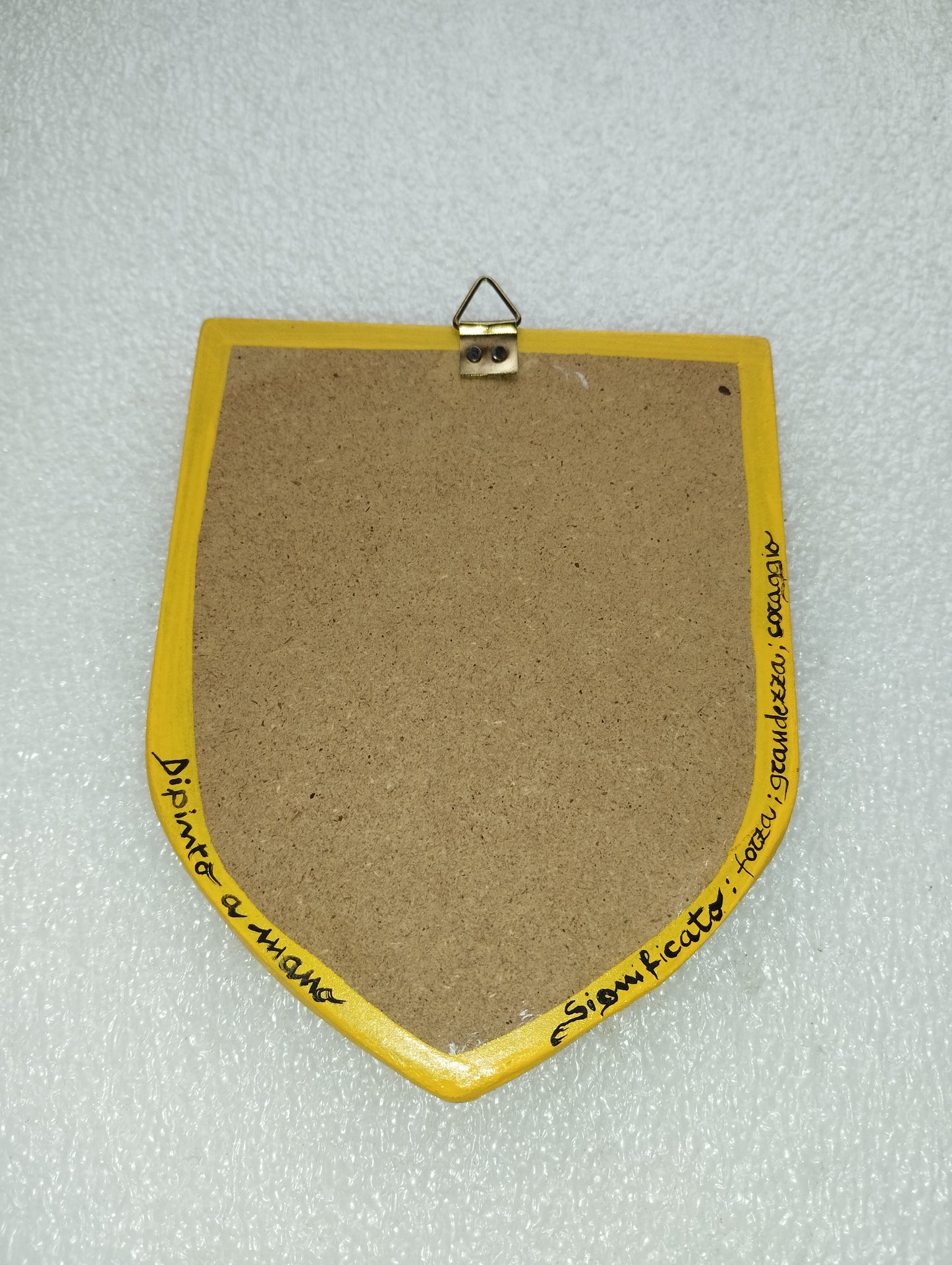 Stemma Leone In Legno
Dipinto a mano