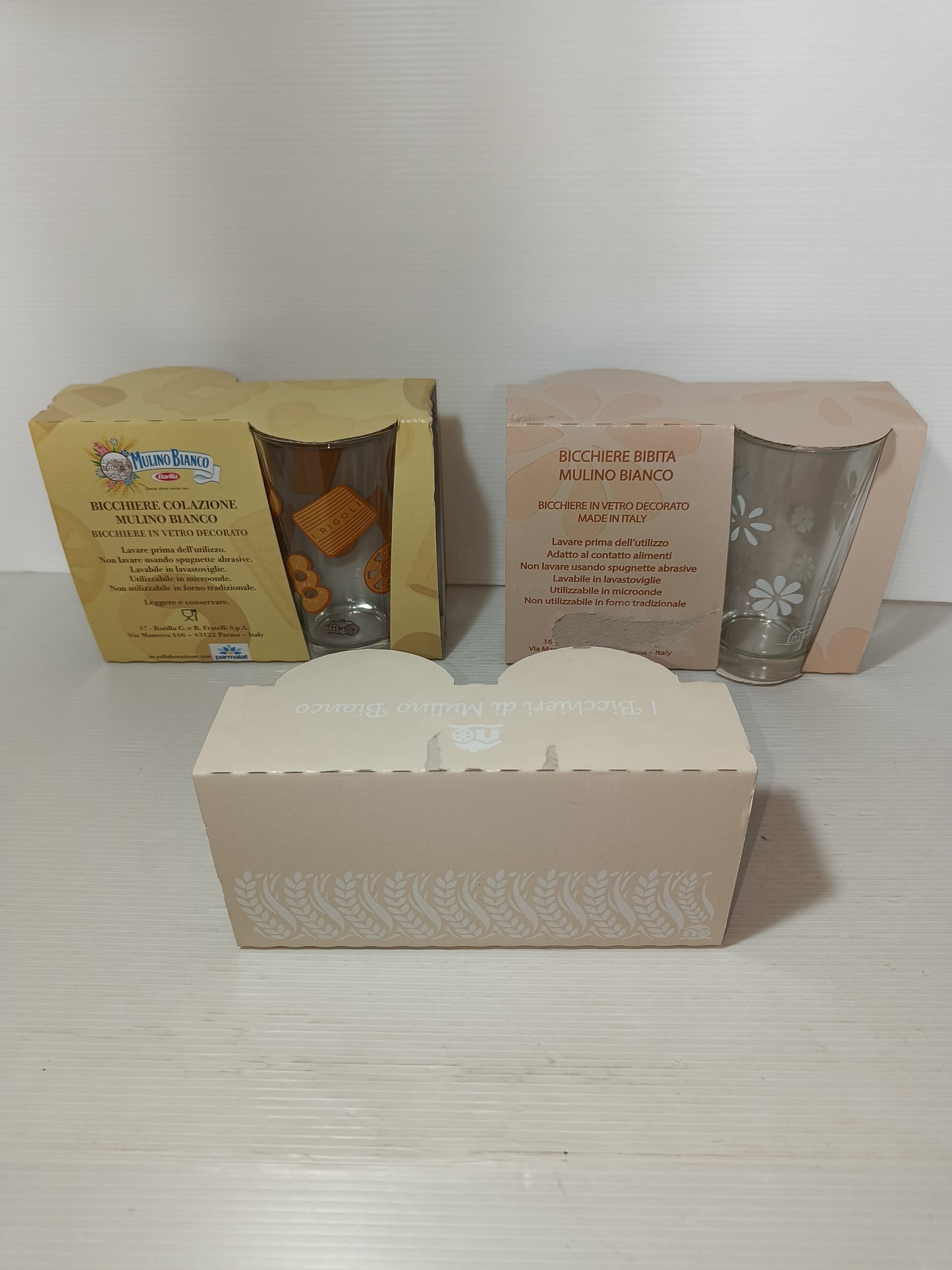 Bicchieri misti Mulino Bianco