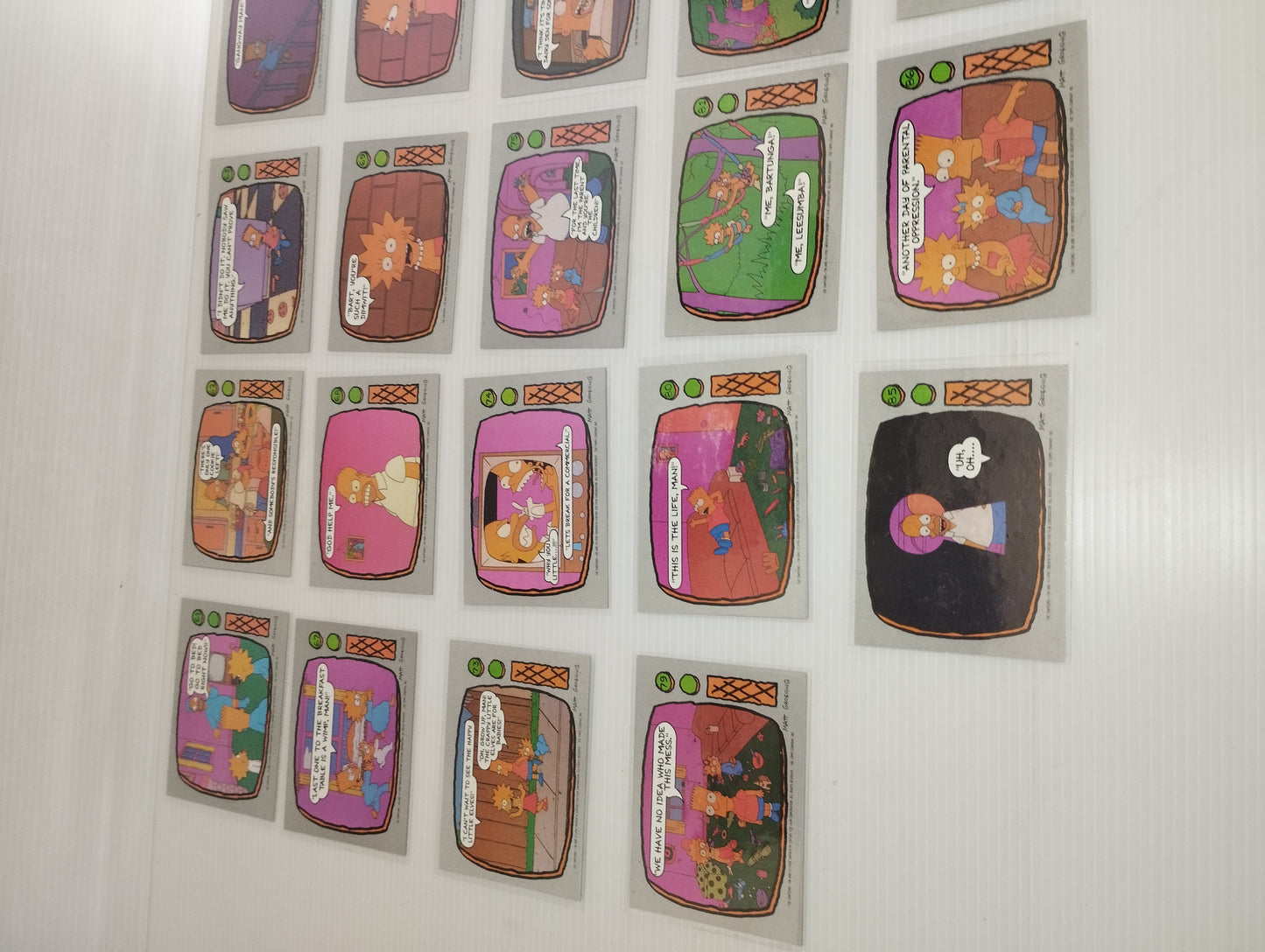 The Simpson Collezione Card Toops
Set 88 + 22 Cards
Anno 1990