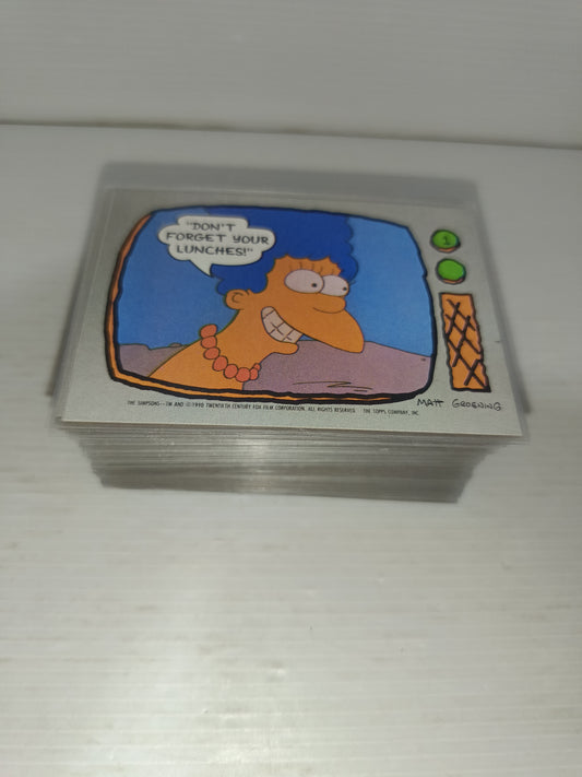 The Simpson Collezione 88 Card Toops
Anno 1990
Rare