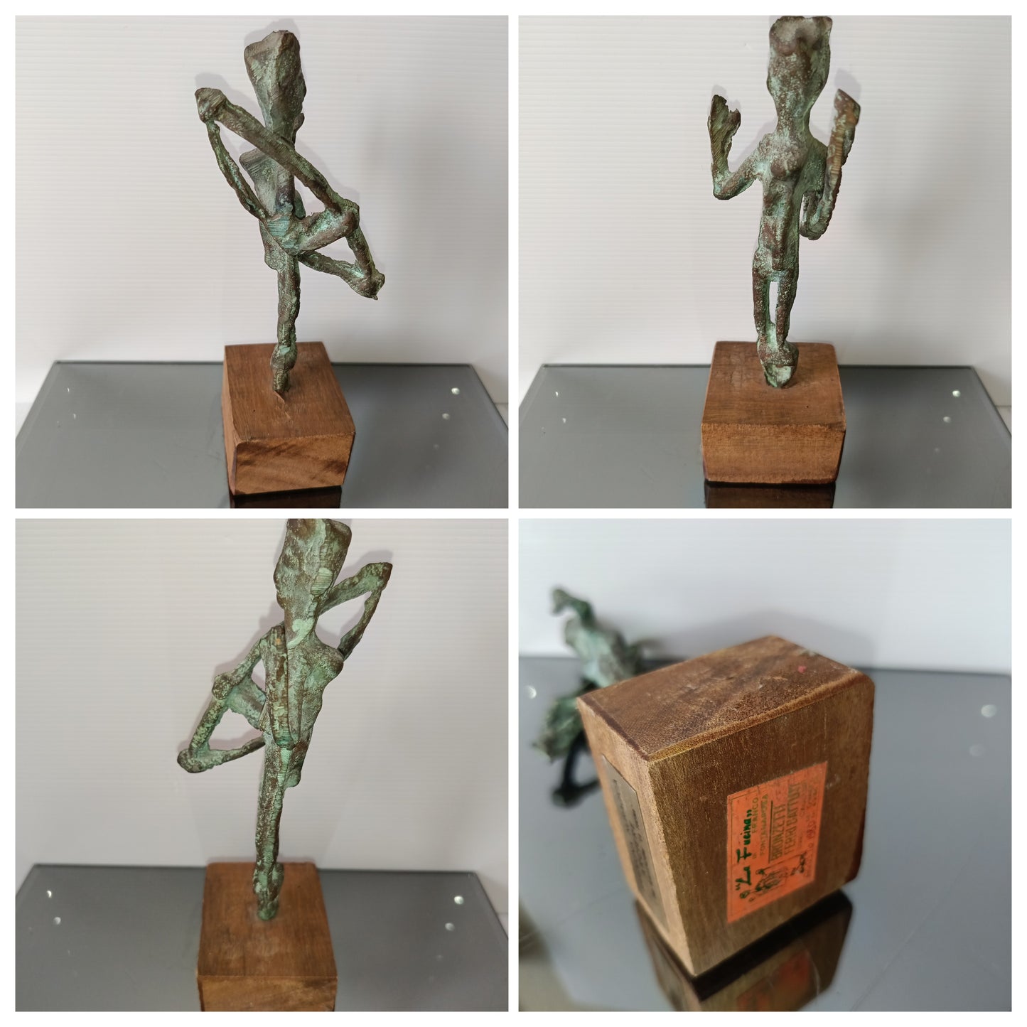 Sardegna Nuragica Arciere
La Fucina di Franco Fontanarosa
In Bronzo con base in legno