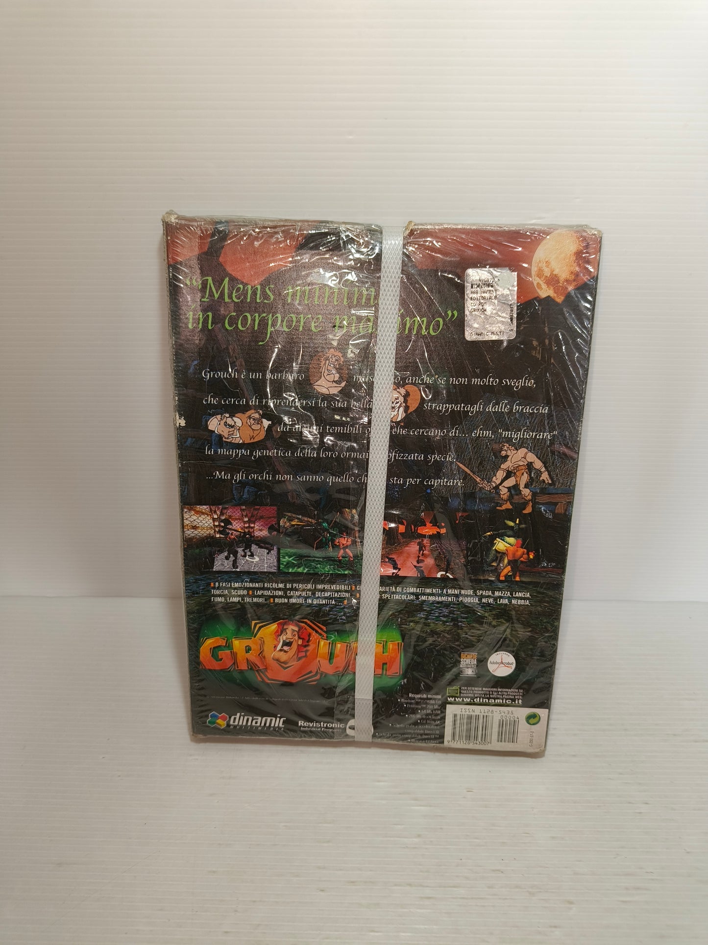 Videogioco PC Grouch, Sigillato