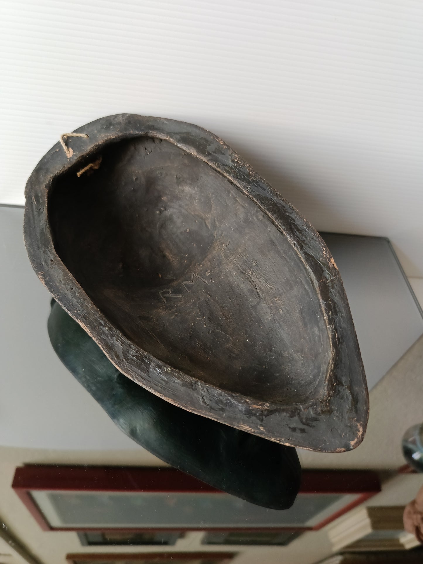 Maschera Africana In Ceramica