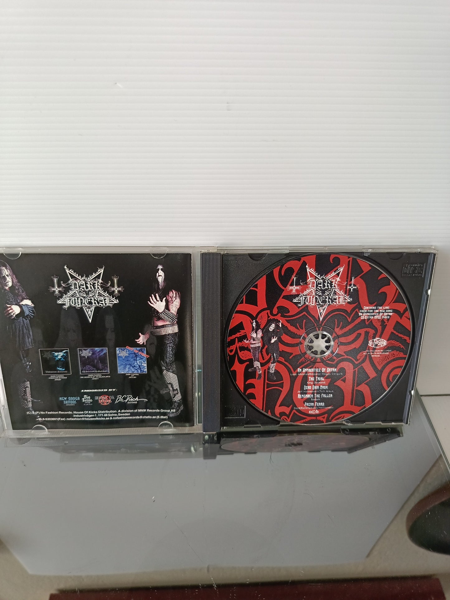 Terch Children To Workship Satan Dark Funeral CD