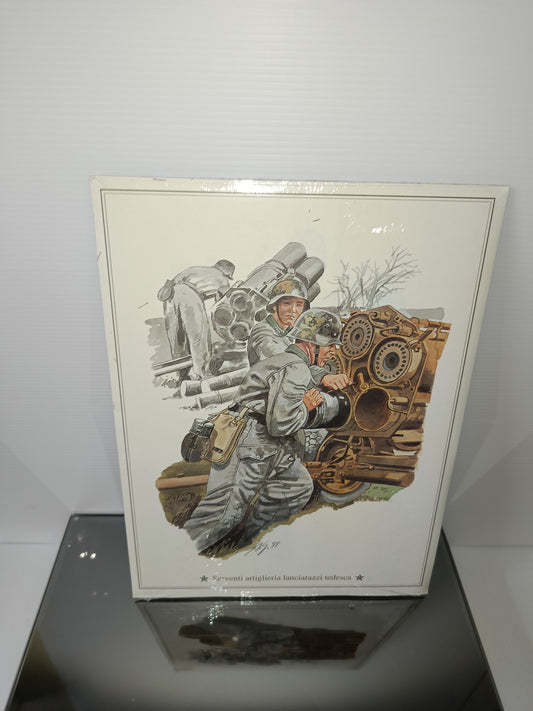 Serventi artiglieria lanciarazzi tedesca
Stampa Originale Fine Anni 70