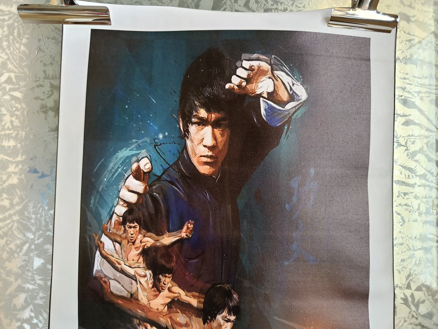 Stampa Su Tela Bruce Lee
Misure 51 x 36 Cm