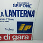 4° Rallye della Lanterna 1983  Targa originale In Plastica flessibile