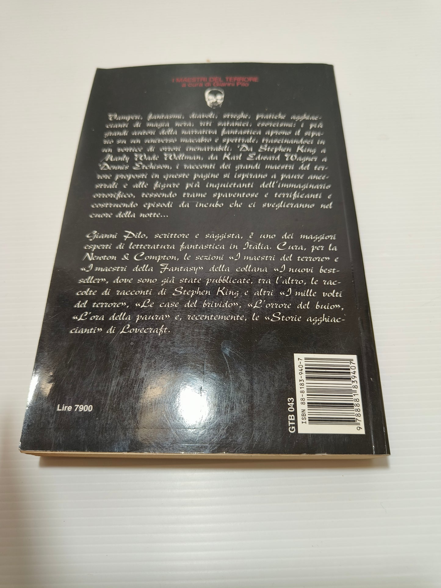 Libro Orrori E Incubi  King-Vance-Lee, 1998 LEGGI