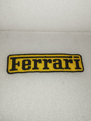 Toppa Ferrari In Tessuto