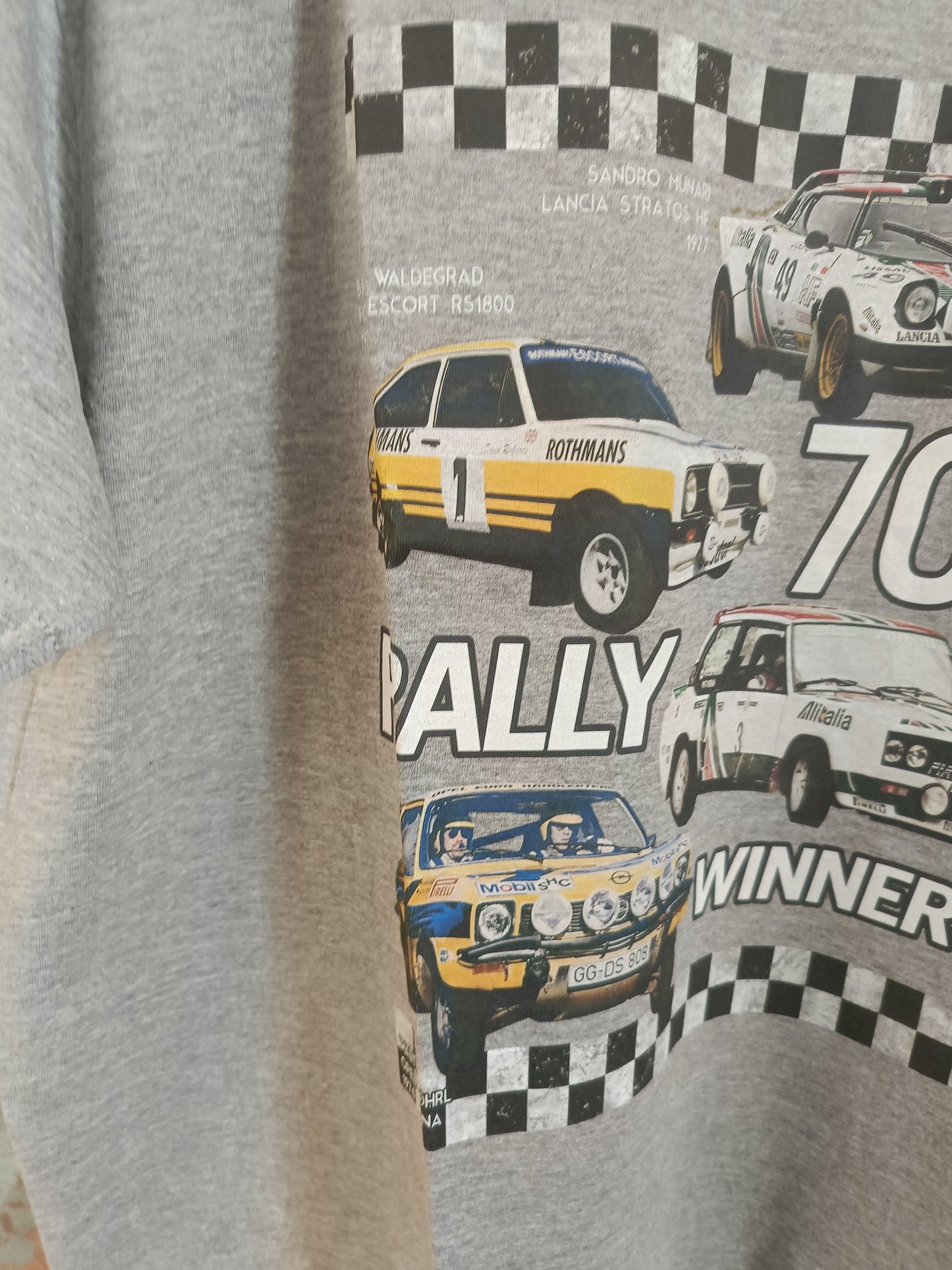 T-shirt Rally 70'S Winners B&C Taglia XXL
Cotone 85%-Viscosa 15%