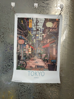 Stampa Tokio Japan Decorativa Su Tela