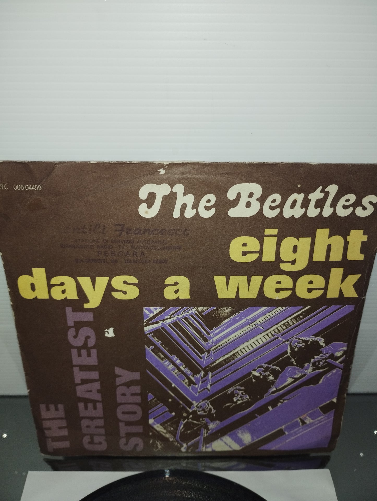 Eight Days a Week/I'am loser The Beatles 45 Giri Apple  Cod .3C 006-04459 M