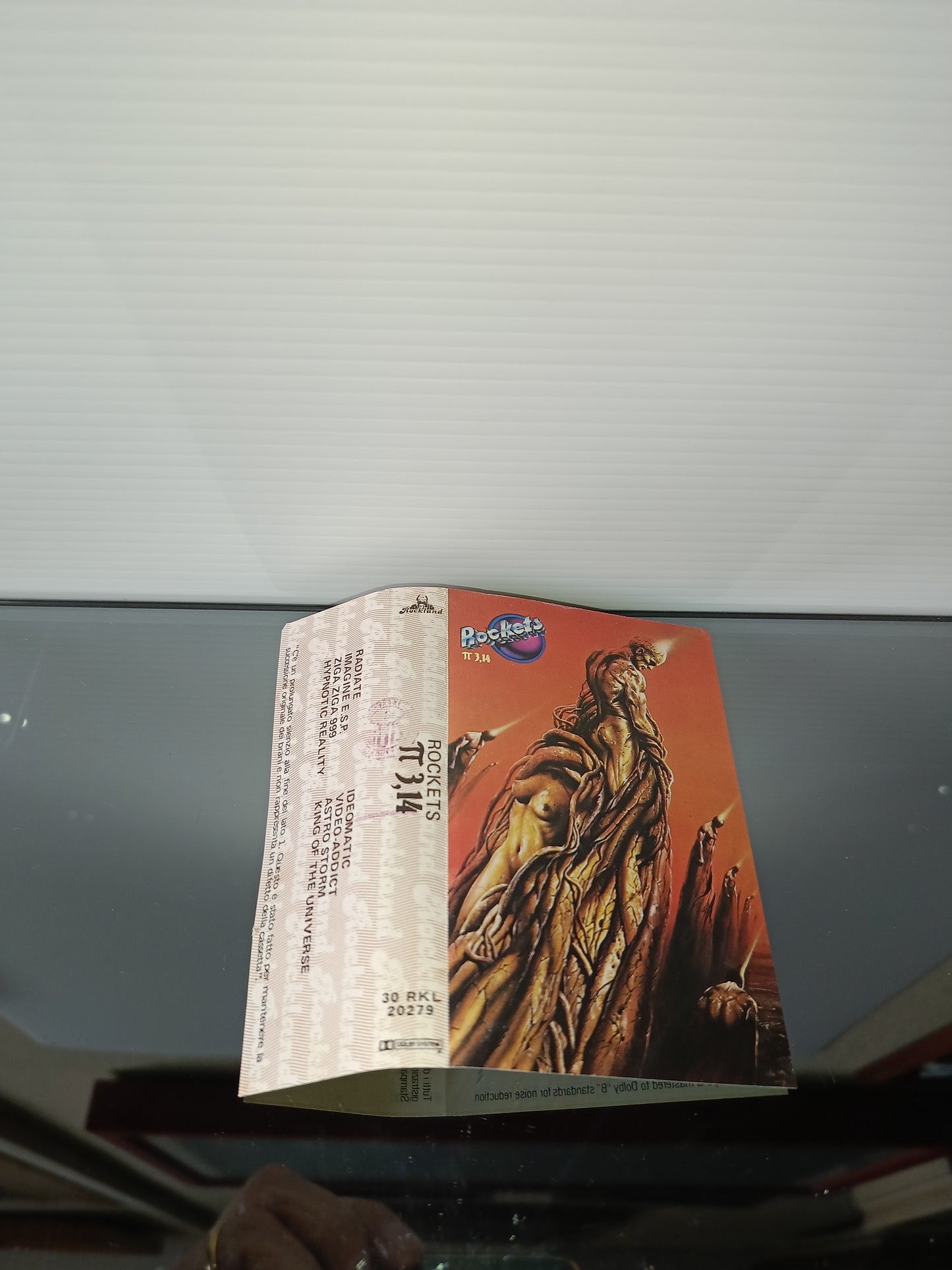 π 3,14 Rockets Musicassetta
Edita nel 1981 da  Rockland cod.30 RKL 20279