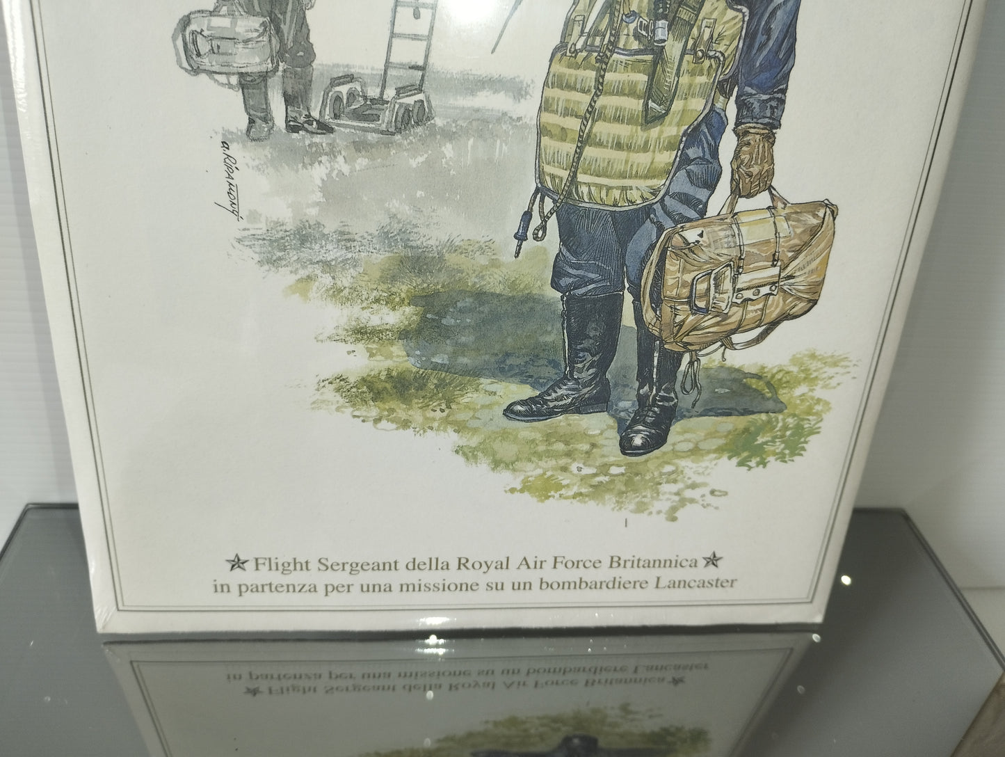 Flight Sergeant della Royal Air Force Britannica Stampa Originale Fine Anni 70
Dimensioni 28 x 21 cm circa