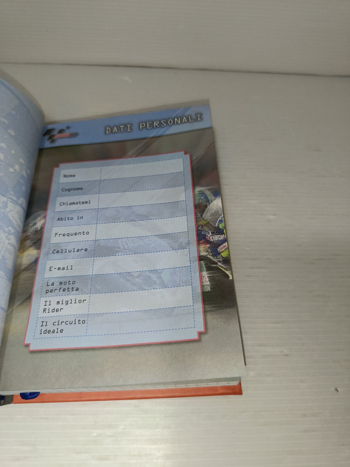 Agenda Moto GP Senza Anno /Perpetua 12 mesi