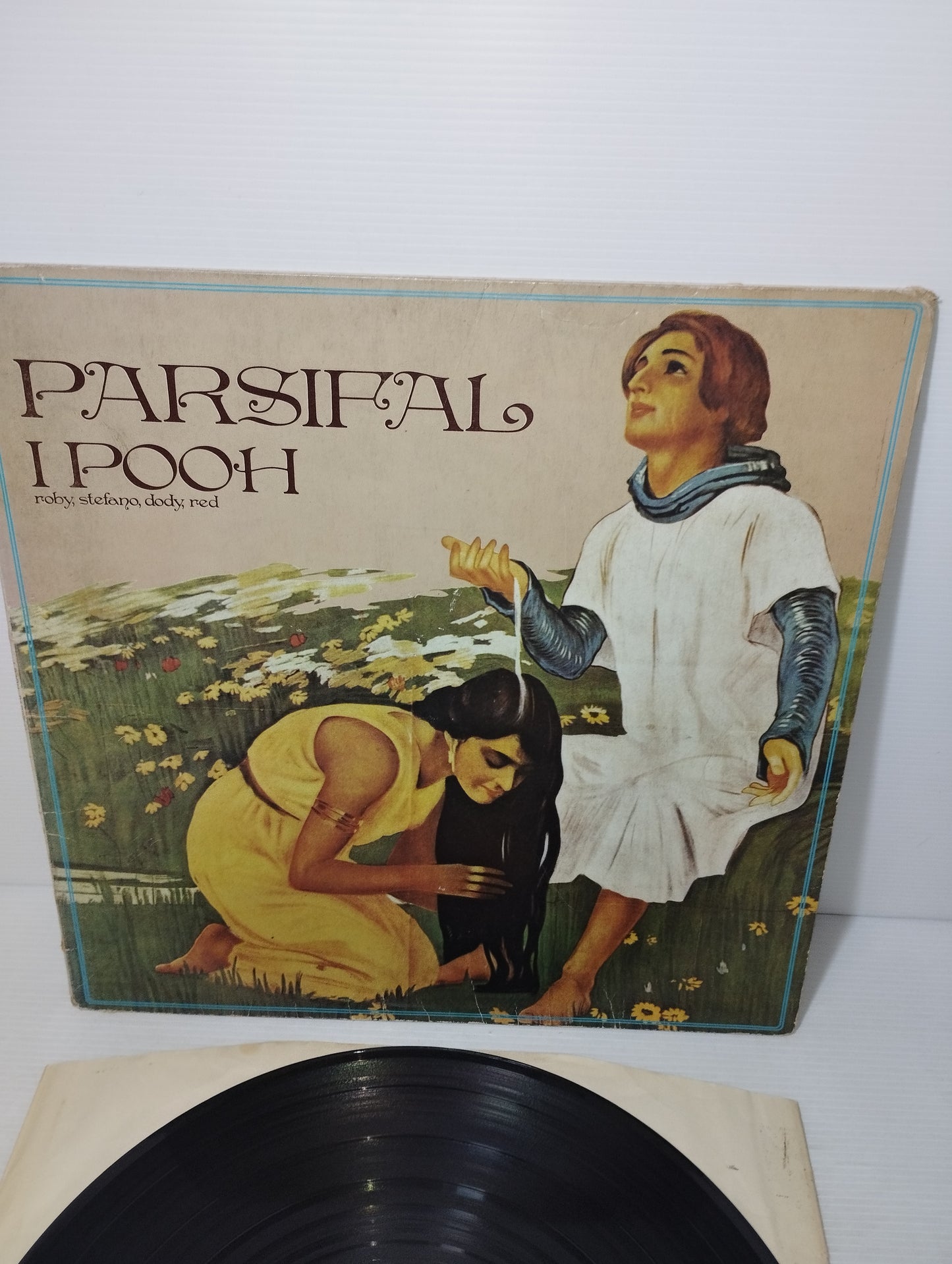 Parsifal I Pooh Lp 33 Giri
Edito nel 1973 da CBS Cod.S 69043
Prima Edizione con inserto