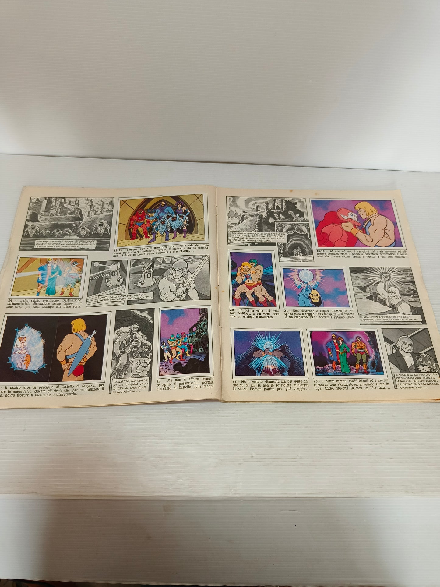 Album Figurine Master Of The Universe, 1983 LEGGI