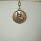 Medaglia Con Profilo Pastore Tedesco Vintage