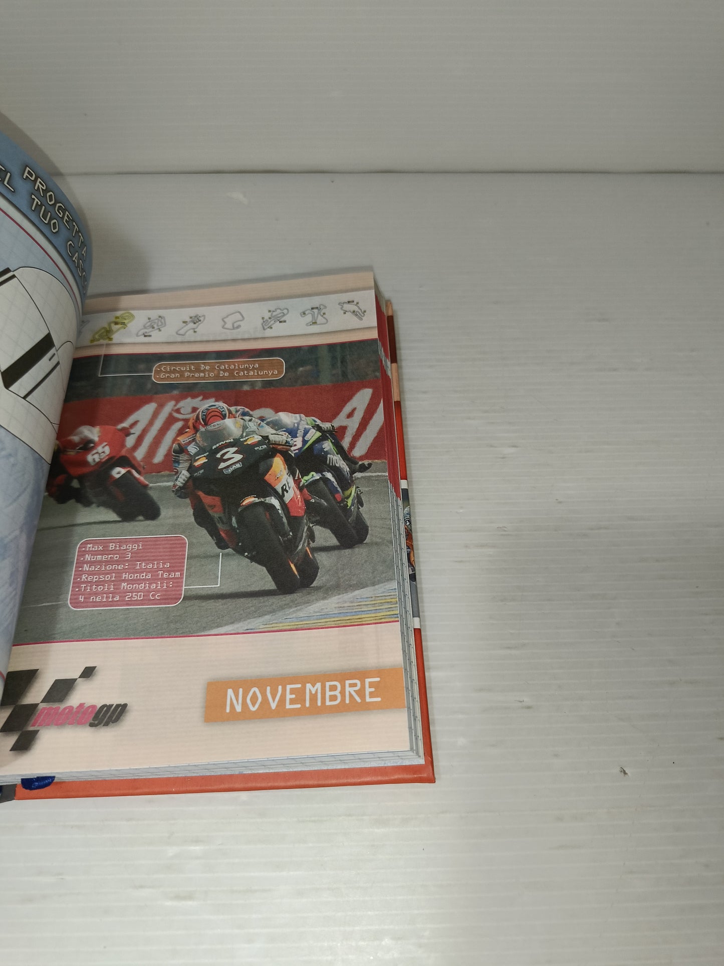 Agenda Moto GP Senza Anno /Perpetua 12 mesi