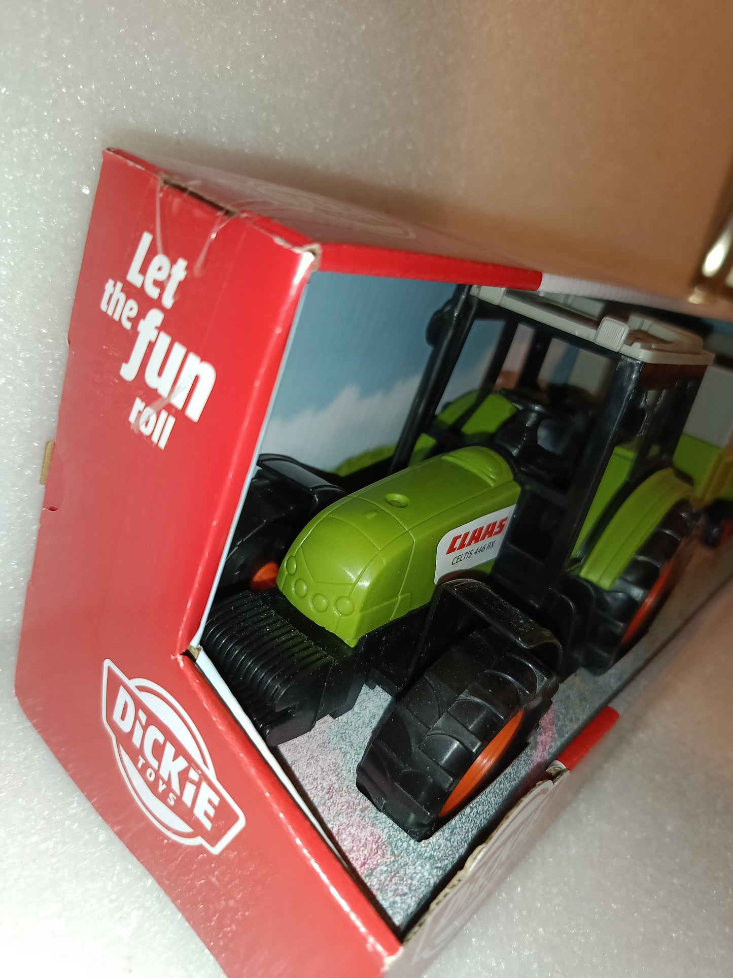 Trattore Con Rimorchio Claas Dickie Toys