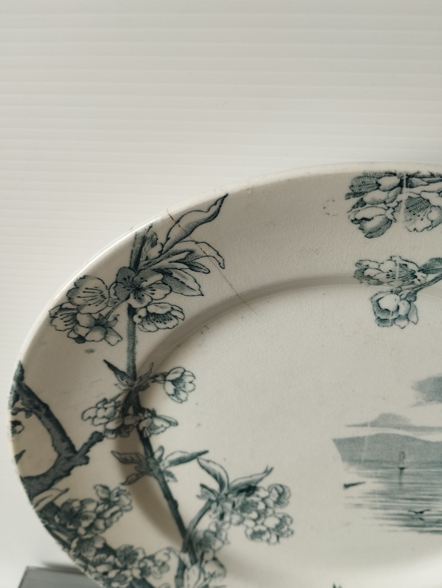 Antico Piatto In Ceramica Terre De Fer